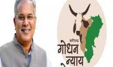 10 जनवरी को CM भूपेश बघेल गोधन न्याय योजना के हितग्राहियों को 7 करोड़ 5 लाख रूपए का करेंगे भुगतान