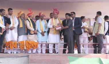  राजिम भक्तिन माता जयंती समारोह: लीलाराम सहित 16 अन्य लोग हुए मुख्यमंत्री के हाथों सम्मानित