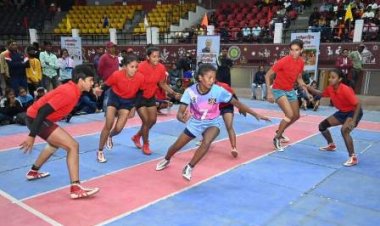 छत्तीसगढ़िया ओलंपिक: कबड्डी प्रतियोगिता में खिलाड़ियों ने दिखाया अपना दम