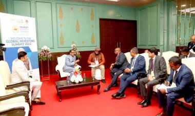 यूरोपियन देशों के 10 सीईओ ने की CM चौहान से भेंट, जताई निवेश की इच्छा 