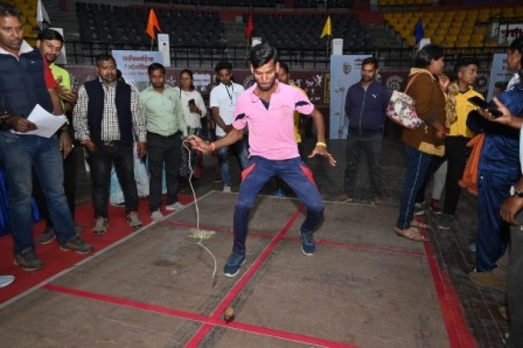 छत्तीसगढ़िया ओलंपिक: भंवरा प्रतियोगिता में रायपुर व दुर्ग संभाग का दबदबा