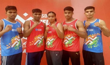 बाक्सिंग में मप्र के खिलाड़ियों ने किया जोरदार प्रदर्शन