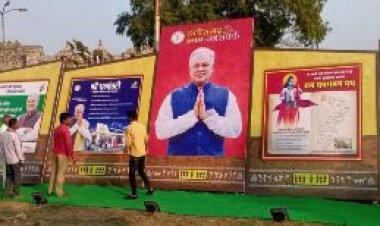 सिरपुर महोत्सव में जनसम्पर्क विभाग की प्रदर्शनी, दी जा रही योजनाओं की जानकारी