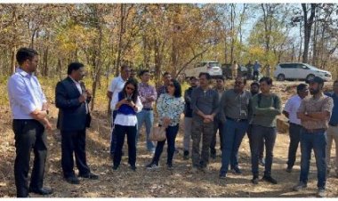 भारतीय वन सेवा के अधिकारियों ने छत्तीसगढ़ के नरवा विकास कार्य को जाना