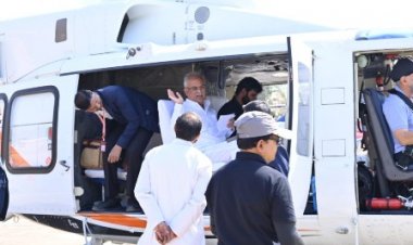 CM भूपेश बघेल रायपुर पुलिस लाईन हेलीपेड से रायपुर जिले के ग्राम डंगनिया (चम्पारण) के लिए रवाना