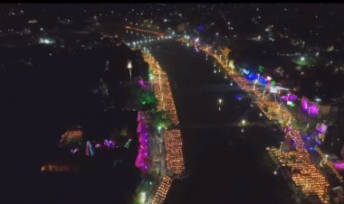 18.82 लाख तेल दीपक जलाकर उज्जैन ने रचा नया विश्व इतिहास