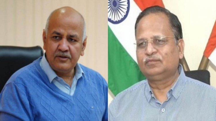 दिल्ली के मंत्री मनीष सिसोदिया और सत्येंद्र जैन ने पदों से दिया इस्‍तीफा, सीएम केजरीवाल ने किया मंजूर