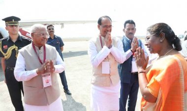 राष्ट्रपति मुर्मु को राज्यपाल और मुख्यमंत्री ने दी विदाई