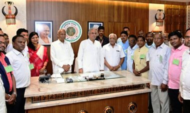 मुख्यमंत्री से रायगढ़ जिला गोंड समाज के प्रतिनिधिमंडल ने की सौजन्य मुलाकात