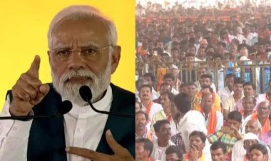 राज्य के विकास के लिए भाजपा की स्थिर सरकार, दावणगेरे में बोले पीएम मोदी