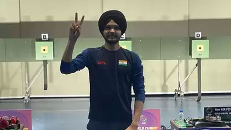 आईएसएसएफ विश्व कप: भारत के लिए सरबजोत ने की स्वर्णिम शुरूआत