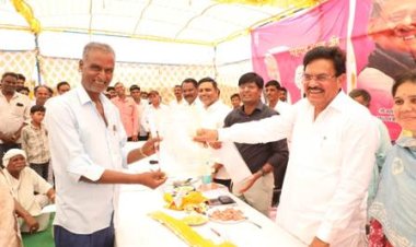 सहकारिता मंत्री ने चित्तौड़गढ़ जिले में किया महंगाई राहत कैम्पों का निरीक्षण