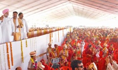 मुख्यमंत्री का बारां दौरा निःशुल्क विवाह सम्मेलन मानवता की मिसाल: मुख्यमंत्री