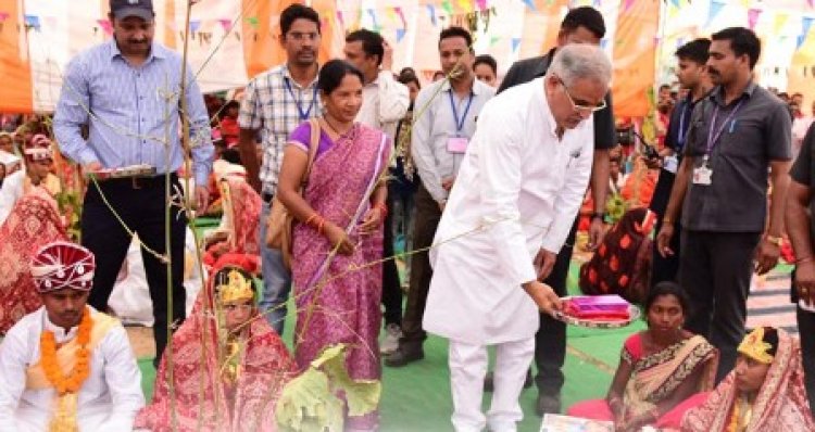 चालू वित्तीय वर्ष की प्रथम छमाही में तीन हजार कन्याओं के विवाह कराएगी भूपेश सरकार