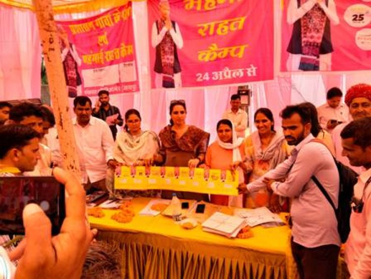 जयपुर के 50 फीसदी से ज्यादा परिवारों ने महंगाई राहत कैंप में करवाया रजिस्ट्रेशन