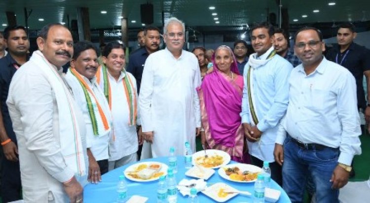 मुख्यमंत्री जिन ग्रामीणों के बने थे पहुना, वे ग्रामीण बने मुख्यमंत्री के पहुना