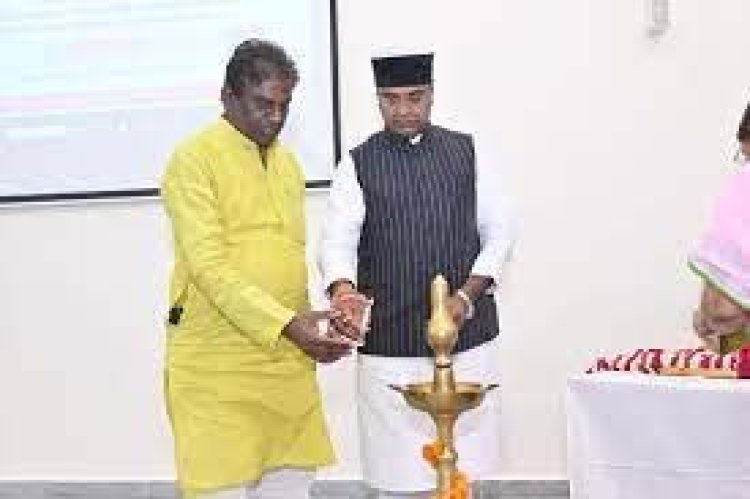 मंत्री सारंग और डॉ. चौधरी ने किया जीएमसी में नॉलेज हब का शुभारंभ