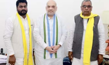 एनडीए में शामिल हुई ओपी राजभर की पार्टी सुभासपा 
