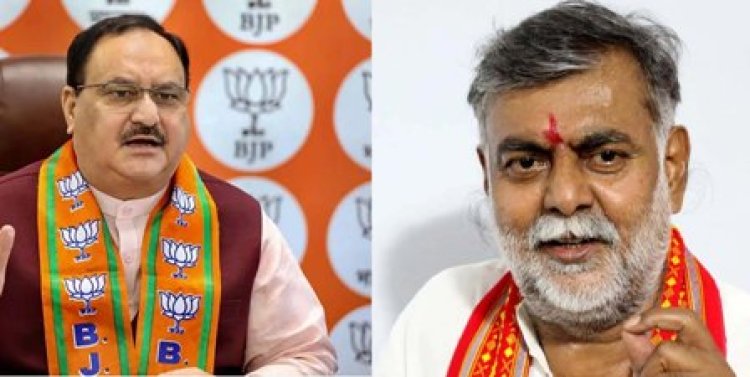 दिल्ली में जेपी नडडा से प्रहलाद पटेल ने की मुलाकात, मप्र में हलचल हुई तेज