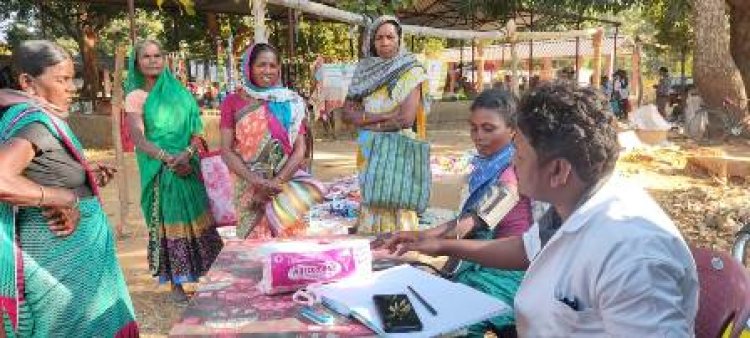 मुख्यमंत्री हाट बाजार क्लीनिक योजना का लाभ दुर्गम क्षेत्र के ग्रामीणजनों को भी मिला