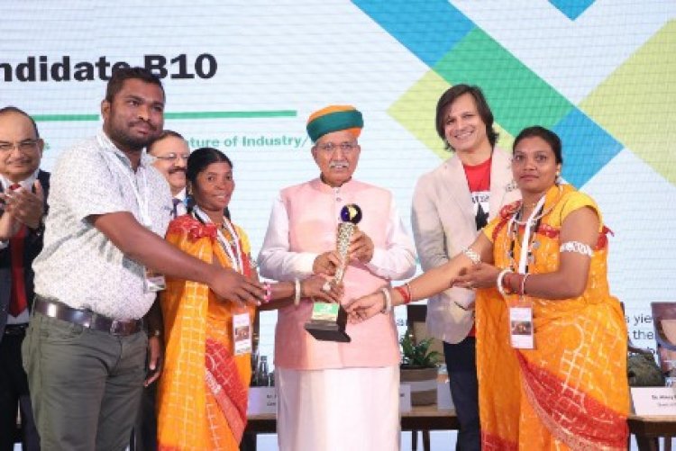 सुशासन और महिला सशक्तिकरण के लिए पृथ्वी अवॉर्ड्स से सम्मानित हुआ छत्तीसगढ़ राज्य लघु वनोपज संघ