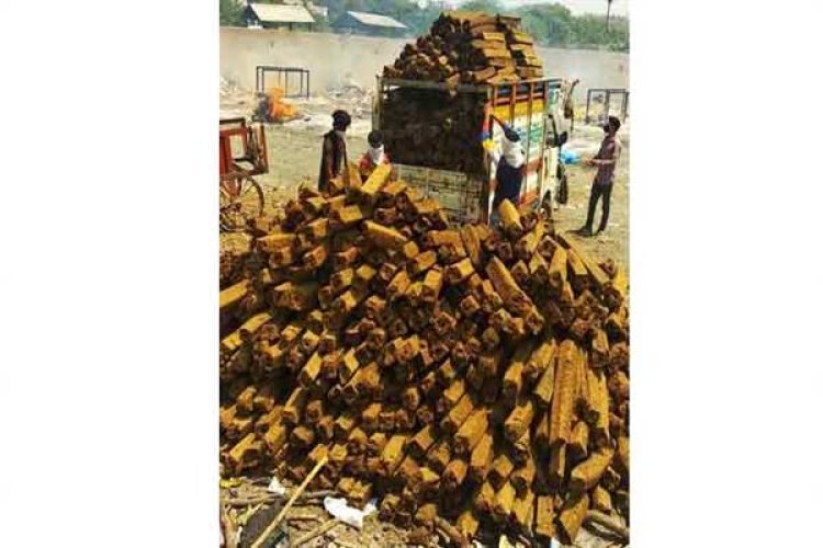 भोपाल का गो-काष्ठ अन्य राज्यों का भी बचा रहा वन एवं पर्यावरण