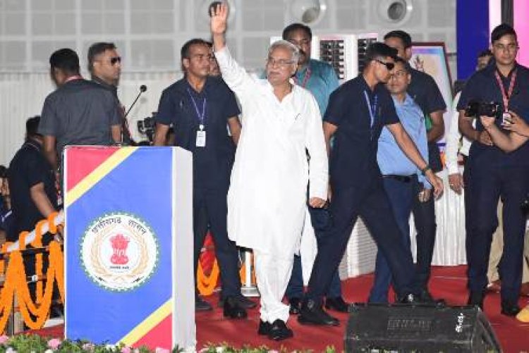 CM बघेल ने गढ़बो नवा छत्तीसगढ़ का नारा दिया