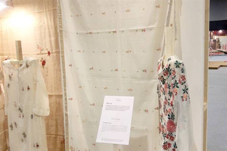 राष्ट्रीय हथकरघा दिवस समारोह में मध्यप्रदेश के हथकरघा उत्पादों का प्रदर्शन