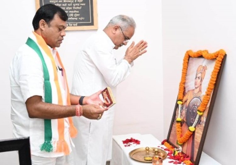 CM बघेल  ने वीरांगना अवंतीबाई की जयंती पर उन्हें नमन किया