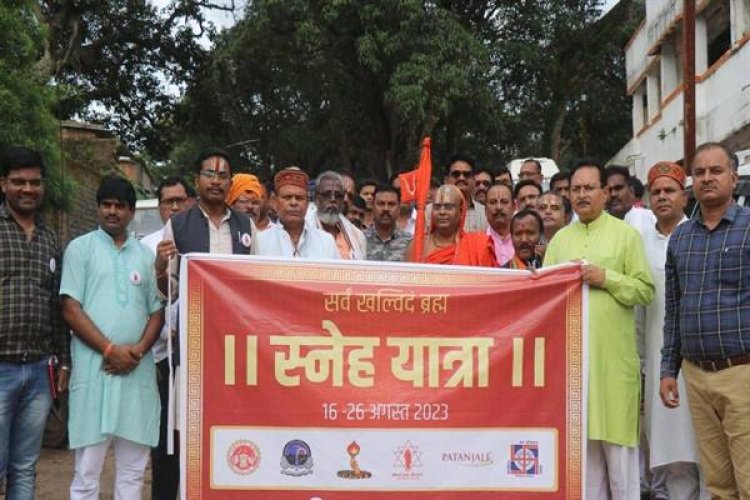 जन समर्थन और जन सैलाब का पर्याय बन रहीं हैं स्नेह यात्राएँ