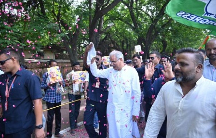 मुख्यमंत्री बघेल ने जन्म दिवस पर श्रमवीरों को दी सौगात