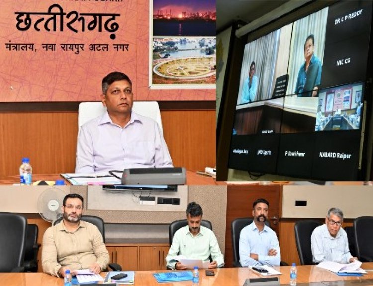 छत्तीसगढ़ राज्य जलग्रहण क्षेत्र प्रबंधन की शासी परिषद की बैठक सम्पन्न