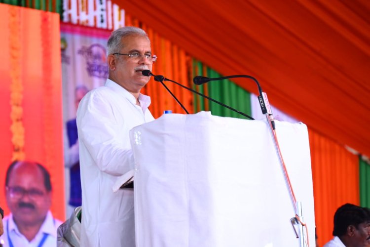 छिंदगढ़ का ऐसा कोई गांव नहीं है, जो पक्की सड़क से ना जुड़ा हो: CM बघेल