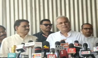 रायपुर में बोले भूपेश -भाजपा मानसिक रूप से विपक्ष में बैठने को तैयार