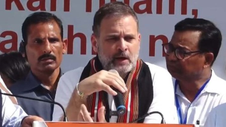 आइजोल में बोले राहुल गांधी, मणिपुर जल रहा है, प्रधानमंत्री इजराइल की चिंता में डूबे हैं