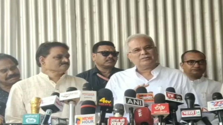 रायपुर में बोले भूपेश -भाजपा मानसिक रूप से विपक्ष में बैठने को तैयार
