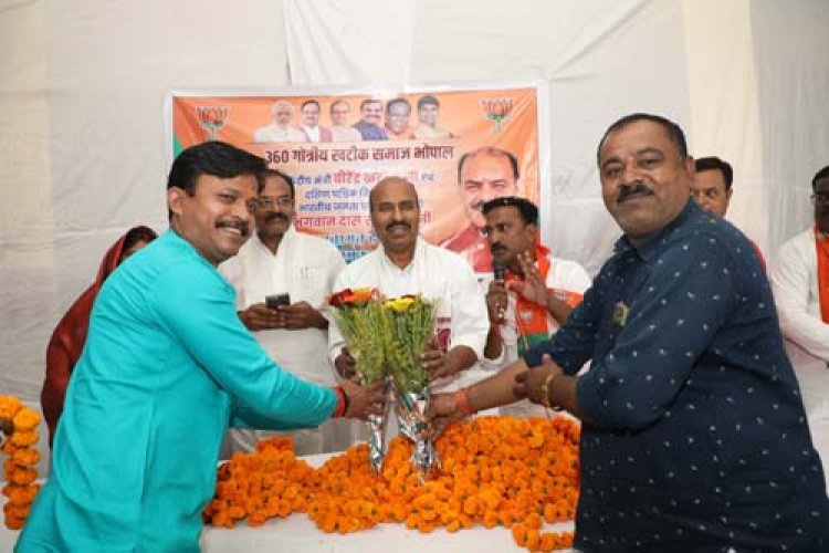 मध्यप्रदेश को बंटाढार होने से बचाने भाजपा उम्मीदवारों को जिताएं: वीरेंद्र कुमार खटीक