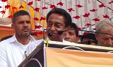 श्यामपुर में बोले कमलनाथ, कहा- सीहोर से कांग्रेस का झंडा विधानसभा पर लहराएगा