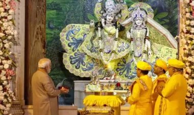 नरेंद्र मोदी श्रीकृष्ण जन्मभूमि पहुंचने वाले देश के पहले प्रधानमंत्री