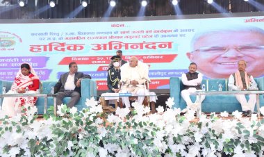 सरस्वती शिशु मंदिर के स्वर्ण जयंती समारोह में शामिल हुए राज्यपाल 