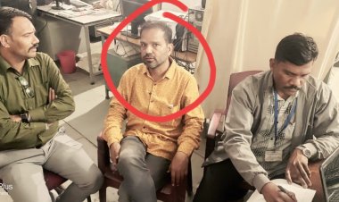 10 हज़ार रूपये की रिश्वत लेते रंगे हाथों गिरफ्तार हुआ जनपद का संविदा उपयंत्री