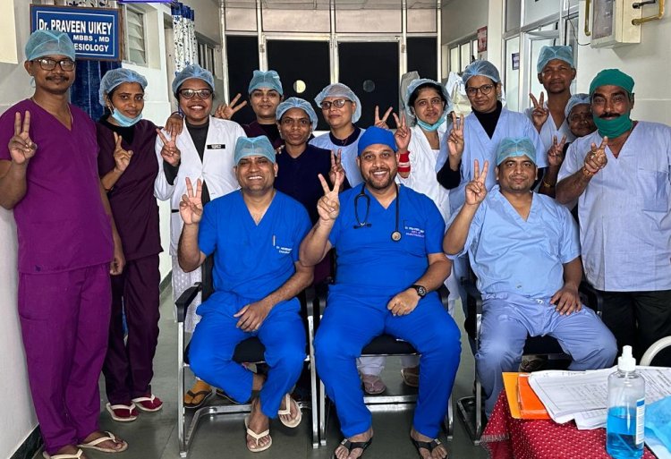 शासकीय जिला चिकित्सालय और योगिराज हॉस्पिटल में हुआ कूल्हे का सफल प्रत्यारोपण