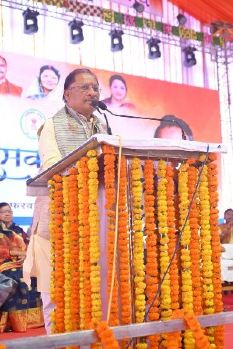 झुमका जल महोत्सव 2024 : मुख्यमंत्री श्री विष्णु देव साय का संबोधन