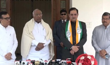 भाजपा सांसद बृजेंद्र सिंह कांग्रेस में हुए शामिल