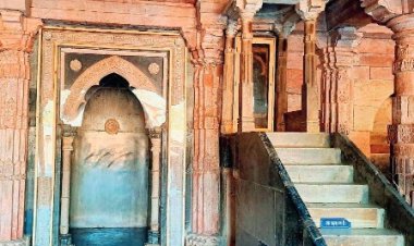 भोजशाला में नप्ती का काम पूरा, दिखी देवी-देवताओं की आकृति, घंटे-घड़ियाल और यक्षिणी भी