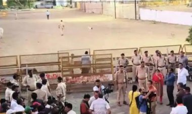 धार भोजशाला में सर्वे के पांचवे दिन पिछले हिस्से में हुई खुदाई, कड़ी सुरक्षा के बीच हुआ सुंदर कांड