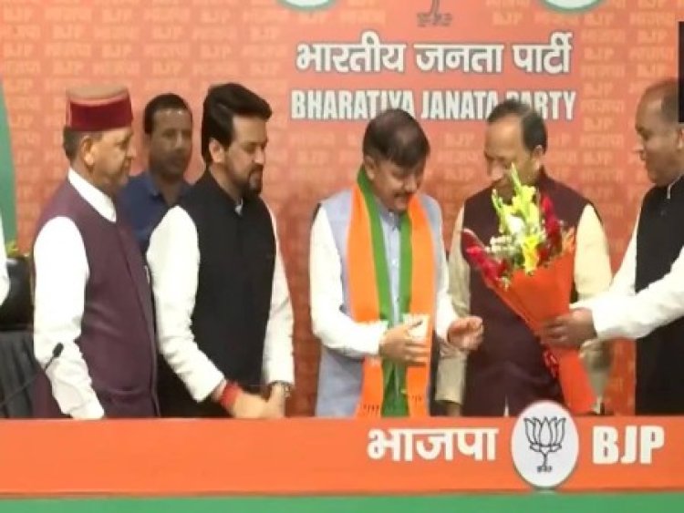 भाजपाई हुए हिमाचल कांग्रेस के 6 बागी और 3 निर्दलीय विधायक, पार्टी हेडक्वार्टर में ली BJP की सदस्यता