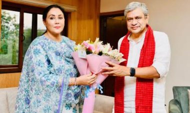 उप मुख्यमंत्री दीया कुमारी का दिल्ली दौरा केंद्रीय रेल मंत्री अश्विनी वैष्णव से की मुलाकात