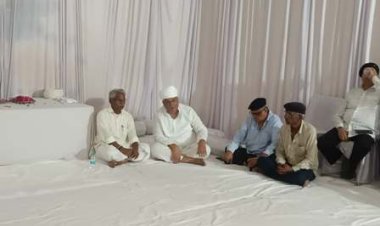 टीएडी मंत्री खराड़ी ने कुंभलगढ़ विधायक के निवास पहुंचकर श्रद्धा सुमन किए अर्पित