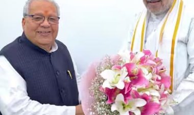 केंद्रीय गृह मंत्री ने राज्यपाल को स्वस्थ एवं दीर्घायु होने की शुभकामना दी